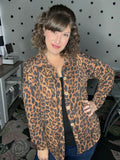 Brown Leopard Shacket