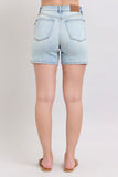Judy Blue Light Wash Dad Shorts