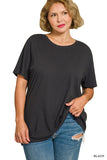 Basic Boyfriend Tee - Round Neck
