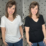 Basic Boyfriend Tee - Vneck