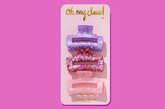 Taylor Elliott Designs | Claw Clip Trio