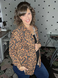 Brown Leopard Shacket