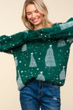 Green Christmas Tree Sweater