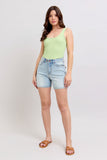 Judy Blue Light Wash Dad Shorts