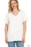 Basic Boyfriend Tee - Vneck
