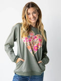 Natural Life | Comfy Pocket Sweatshirt | HEART