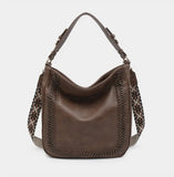 Small Aris | Whipstitch Hobo w/Guitar Strap