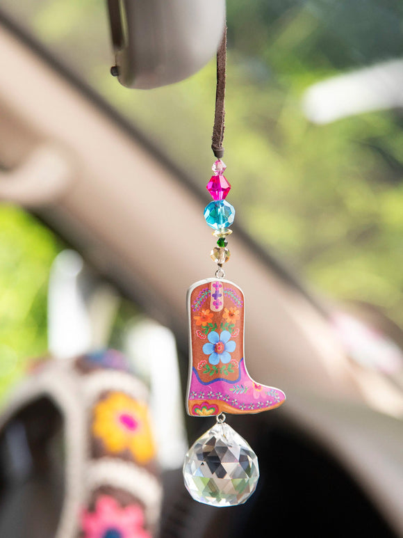 Natural Life Sun Catcher Car Charms