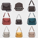 Lorelei | Double Zip Whipstitch Crossbody