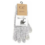 C.C Soft Ribbed Knit Glove