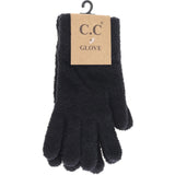 C.C Plush Terry Chenille Gloves