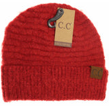 C.C Solid Boucle Knit Beanie