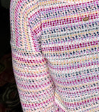 Multi-Color Stripe Long Sleeve Top