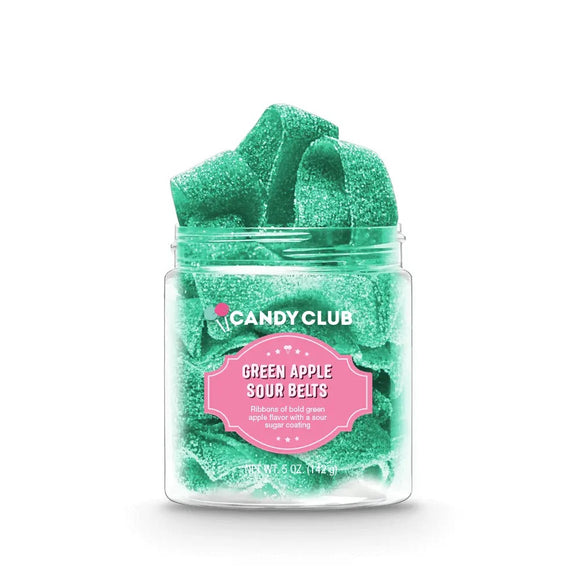 Candy Club - Green Apple Sour Belts