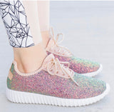 Glitter Sneakers | Mermaid