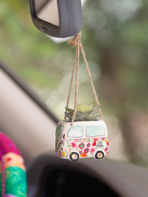 Natural Life | Succulent Car Charm