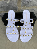 Studded Jelly Sandals