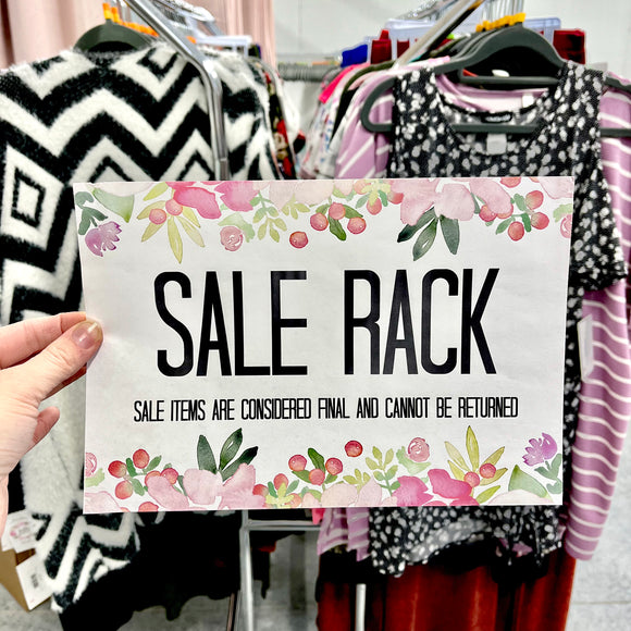 SALE RACK MYSTERY BAG - 5 items *final sale*