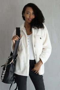 Mitsy | Solid Textured Shacket